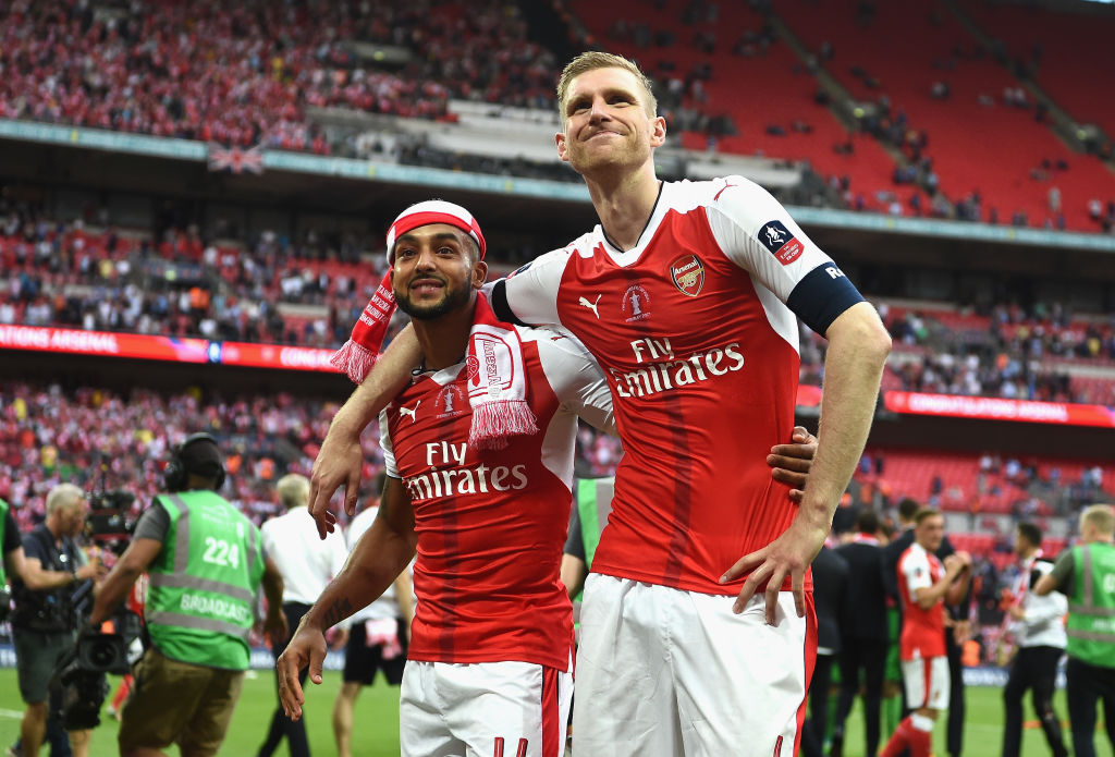 Per Mertesacker, Theo Walcott