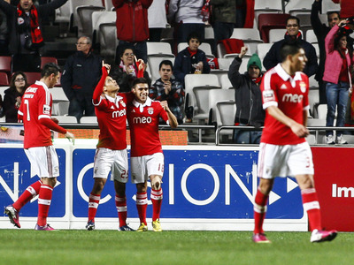 Benfica v Gil Vicente Liga Zon Sagres J22 2012/13