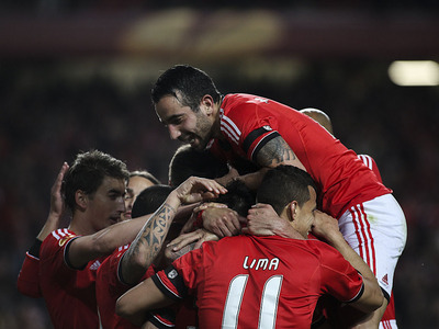 Benfica v PAOK UEFA Europa League 2013/14 