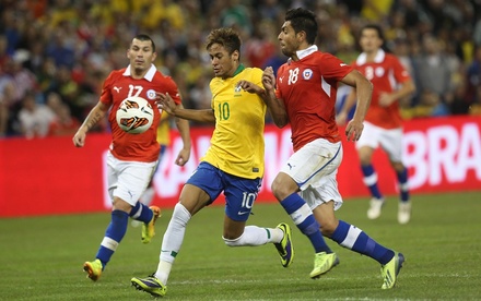 Brasil x Chile (Amistosos 2013)