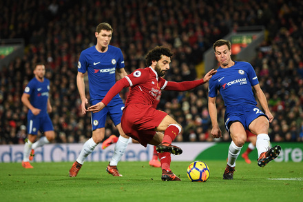 Mohamed Salah, Cesar Azpilicueta, Andreas Christensen