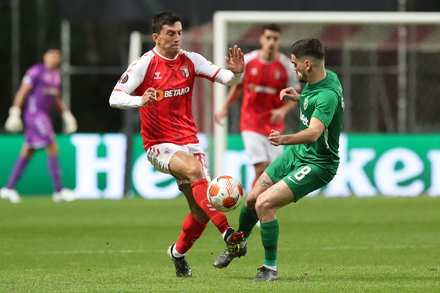 Liga Europa: SC Braga x Ludogorets