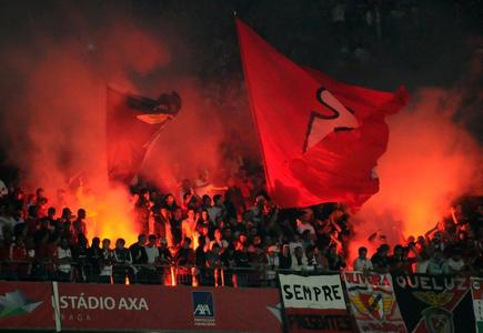 SC Braga v Benfica Liga Sagres J9 09/10