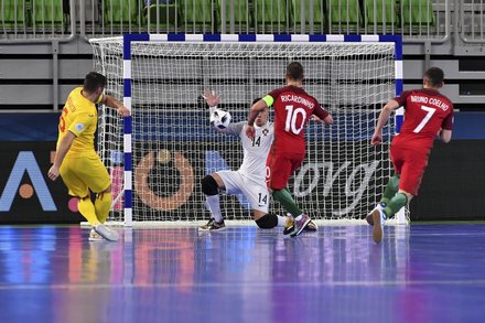 Portugal x Romnia - Euro Futsal 2018 - Fase de GruposGrupo C