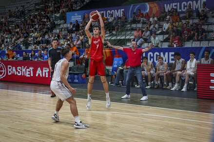 U18 EuroBasket Division B 2023: Bélgica x Portugal