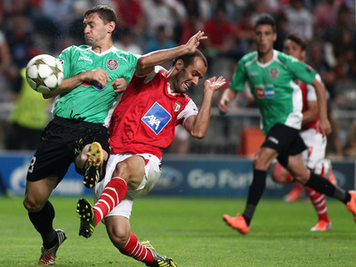 SC Braga v CFR Cluj Champions League 2012/13