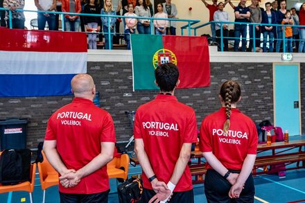 Europeu Sub-17 Voleibol 2021/22 (Qual. II Fase) | Pases Baixos x Portugal
