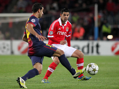 Barcelona v Benfica Champions League 2012/13