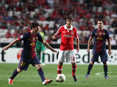 Benfica v Barcelona Champions League 2012/13