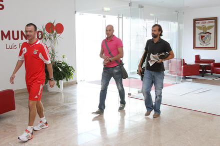 Benfica: Primeiro dia da poca 2012/13