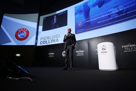 Pierluigi Collina no Football Talks 2015