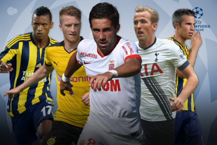 Nani, Reus, Moutinho, Kane, van Persie fora da Liga dos Campees 2015/16