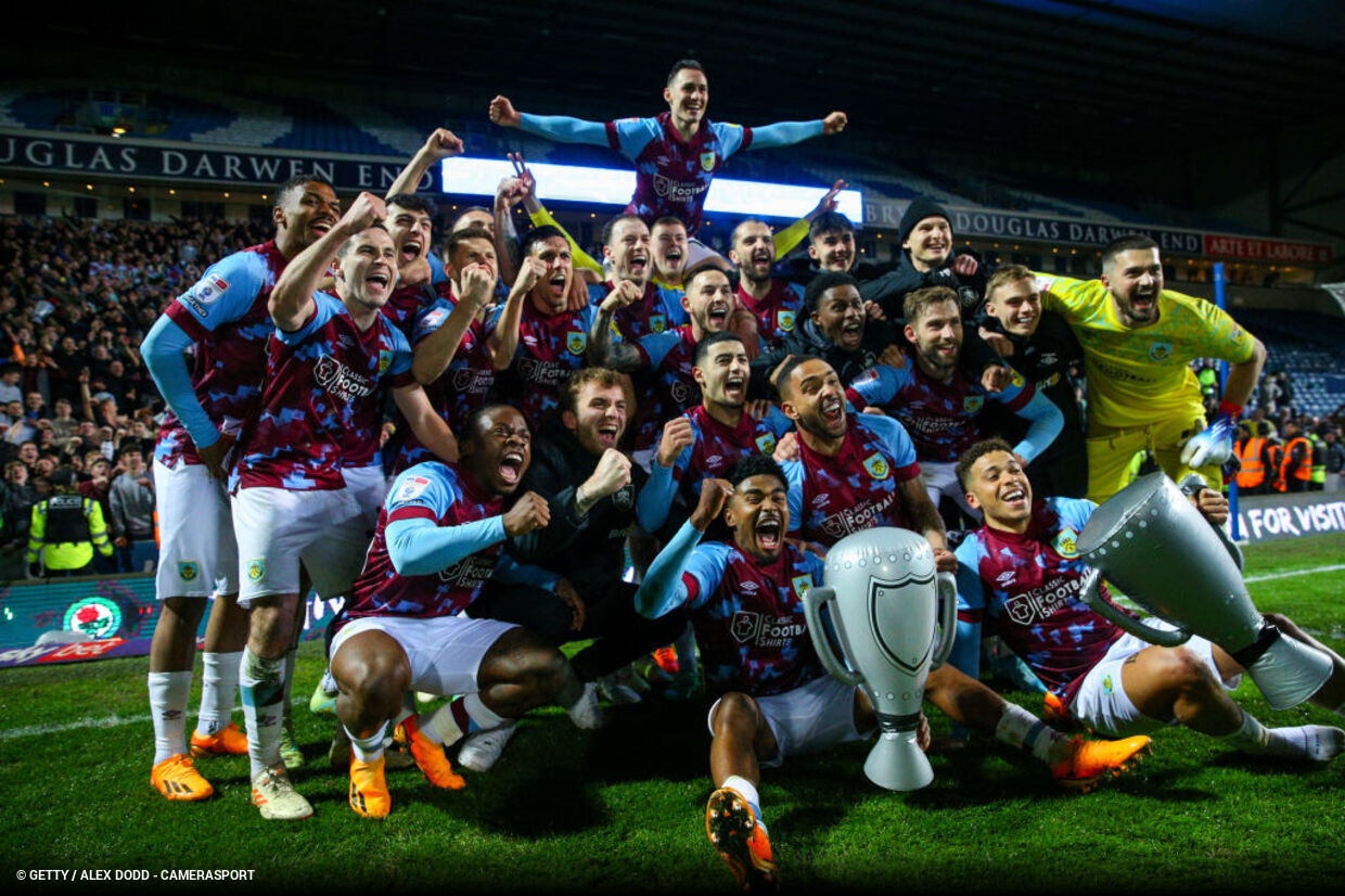 Burnley win Championship title by beating rivals Blackburn