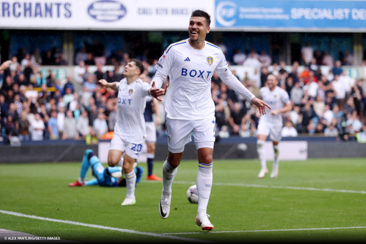 Piroe´s double helps Leeds cruise past Millwall 