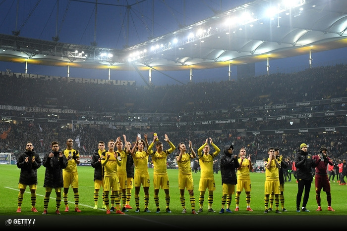 Eintracht Frankfurt x Borussia Dortmund - 1. Bundesliga 2018/19 - CampeonatoJornada 20